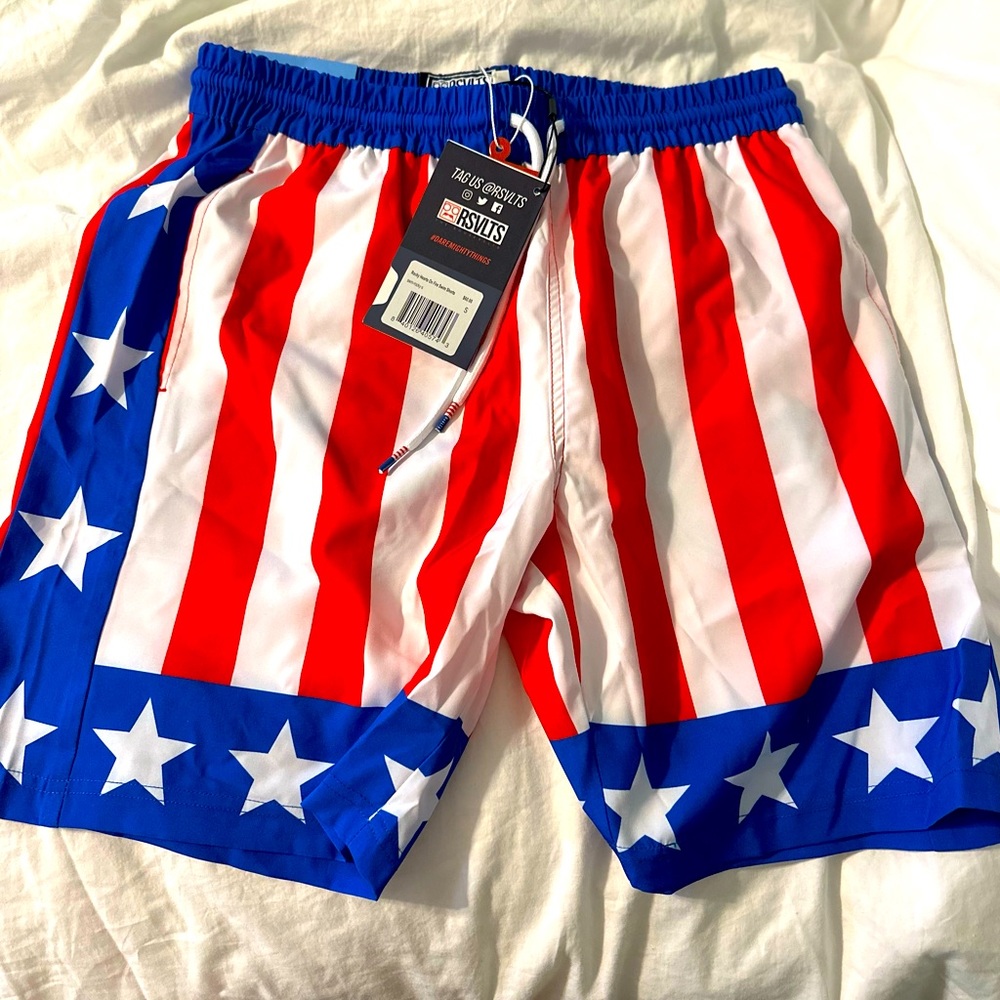 NWT rocky swim shorts RSVLT size small